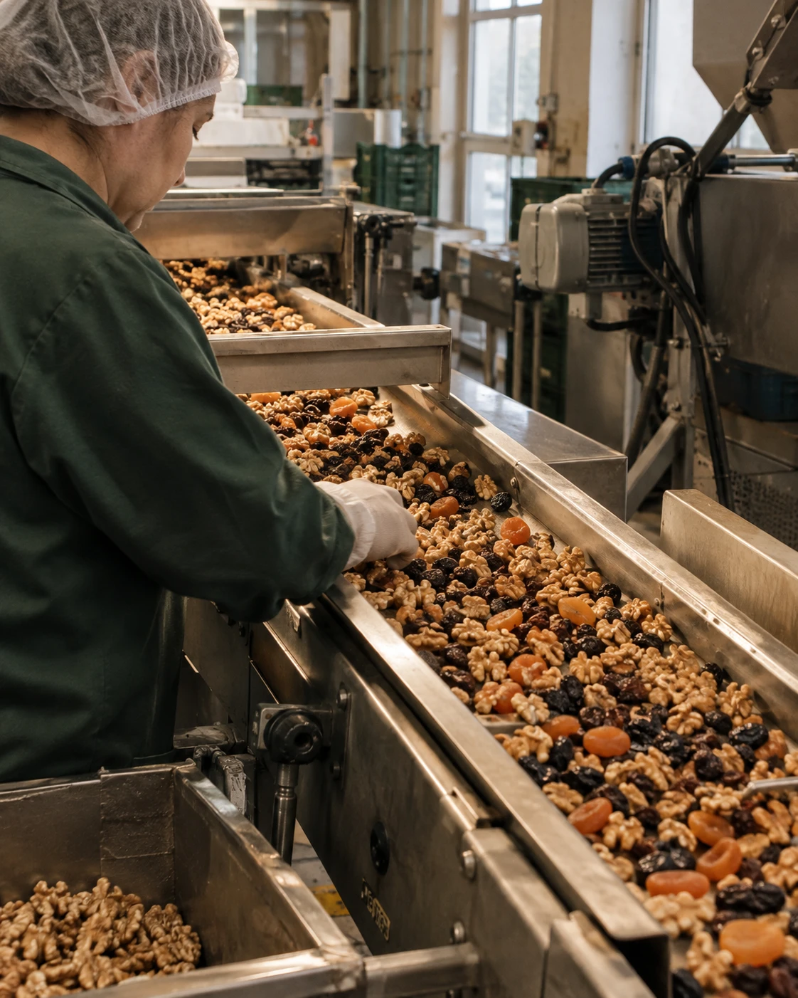 Preparing ingredients for processing